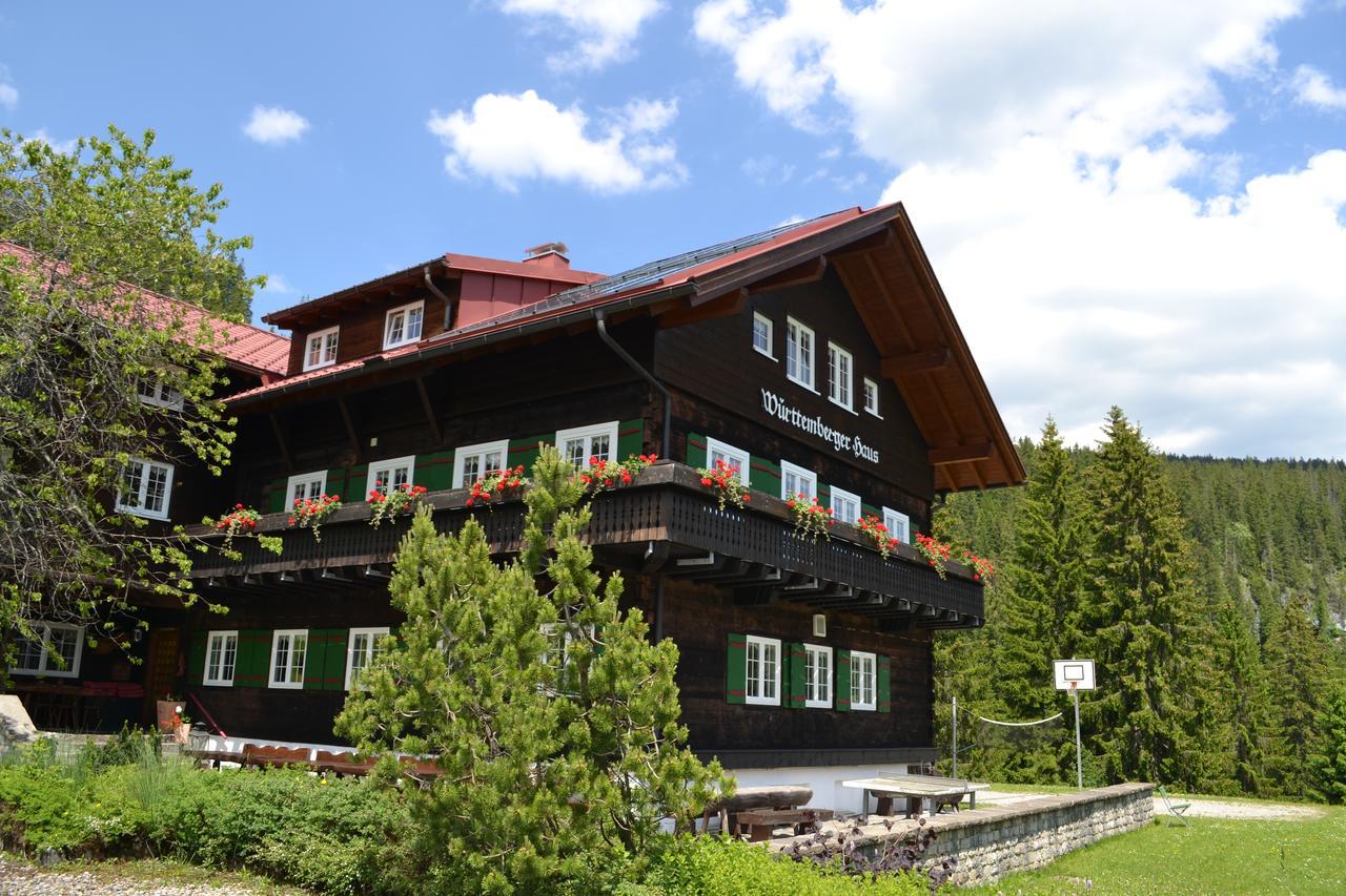 Wuerttemberger Haus - Huette Villa Hirschegg  Esterno foto