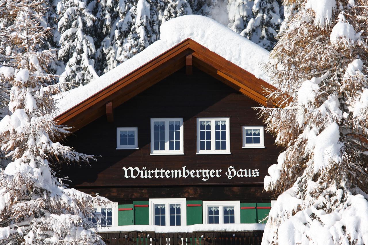 Wuerttemberger Haus - Huette Villa Hirschegg  Esterno foto