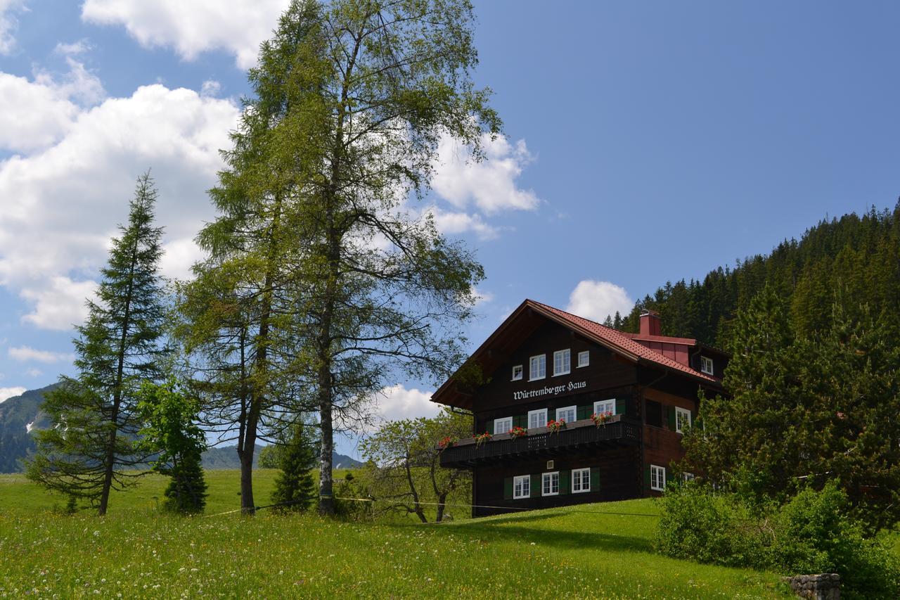 Wuerttemberger Haus - Huette Villa Hirschegg  Esterno foto