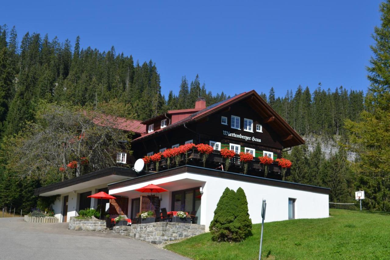 Wuerttemberger Haus - Huette Villa Hirschegg  Esterno foto