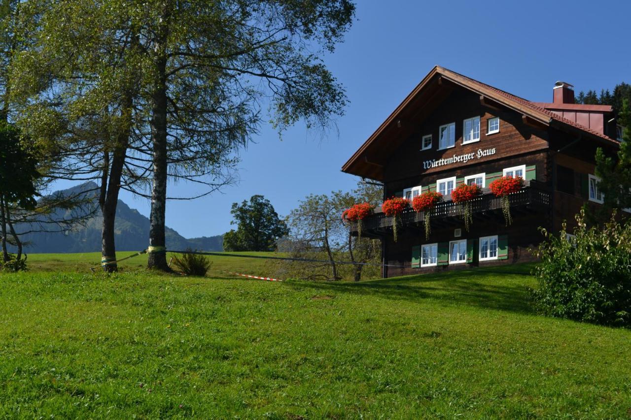 Wuerttemberger Haus - Huette Villa Hirschegg  Esterno foto