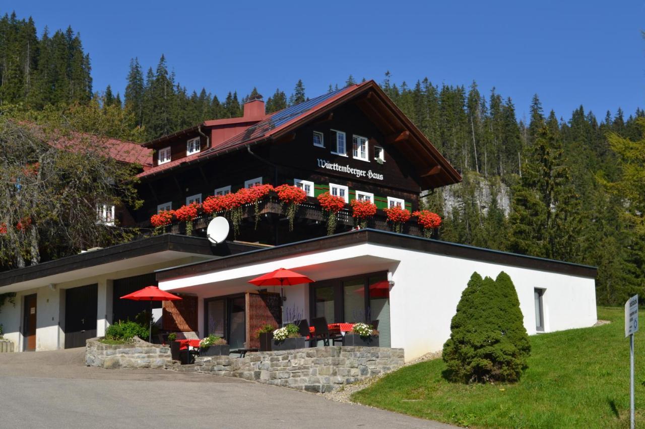 Wuerttemberger Haus - Huette Villa Hirschegg  Esterno foto